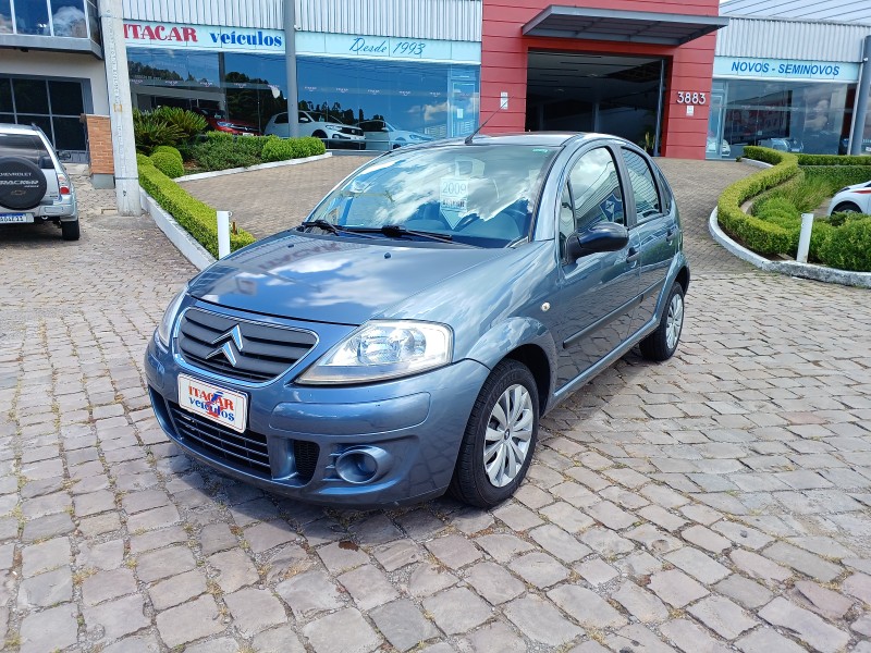 C3 1.4 I GLX 8V FLEX 4P MANUAL - 2009 - FLORES DA CUNHA