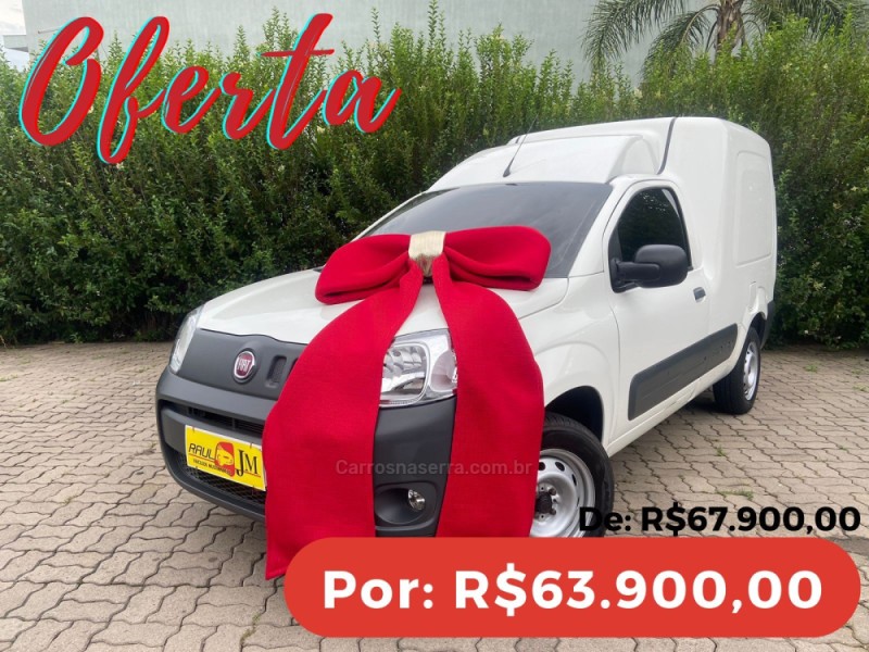 FIORINO 1.4 HARD WORKING FURGÃO EVO 8V FLEX 2P MANUAL