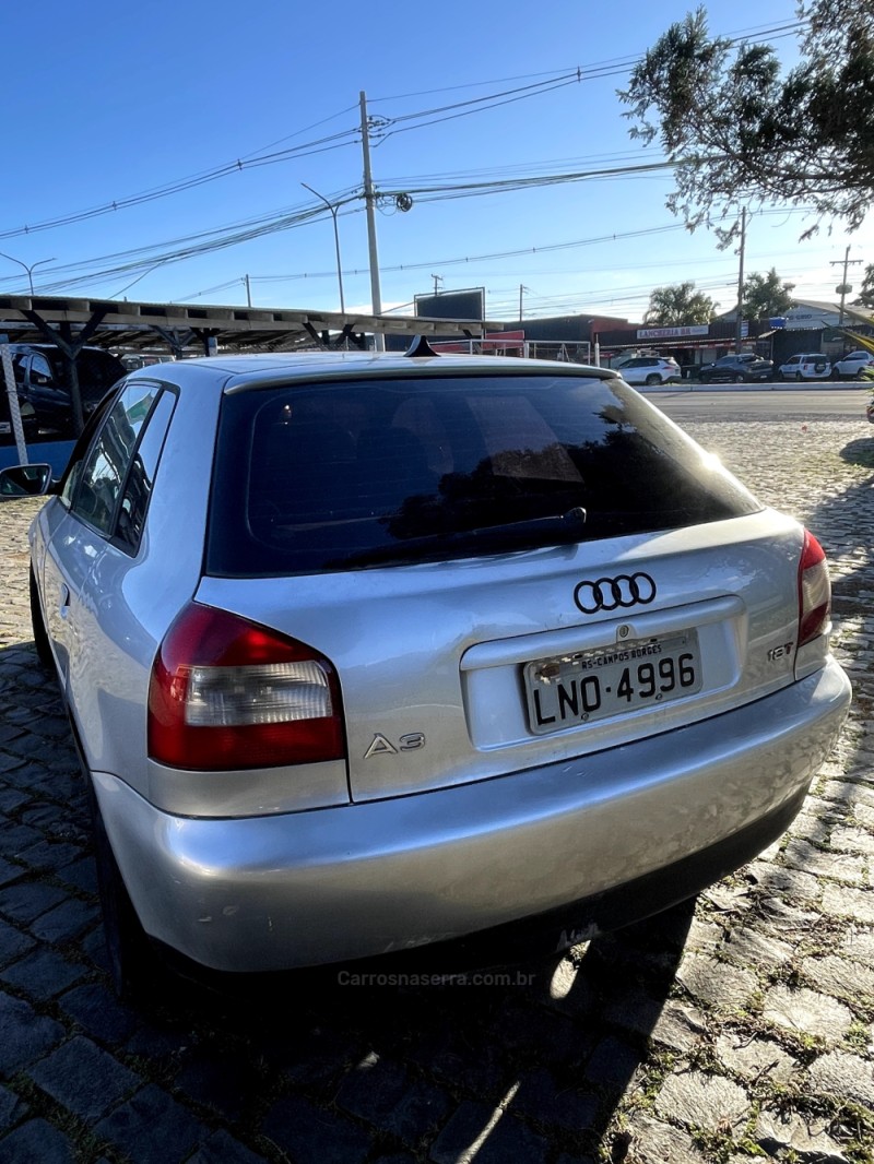 A3 1.8 20V 150CV TURBO GASOLINA 4P MANUAL - 2002 - CAXIAS DO SUL