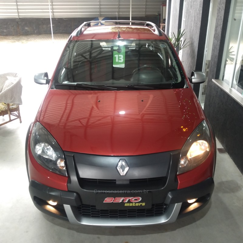 SANDERO 1.6 STEPWAY 16V FLEX 4P MANUAL - 2013 - NOVO HAMBURGO