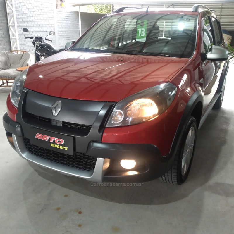 SANDERO 1.6 STEPWAY 16V FLEX 4P MANUAL - 2013 - NOVO HAMBURGO