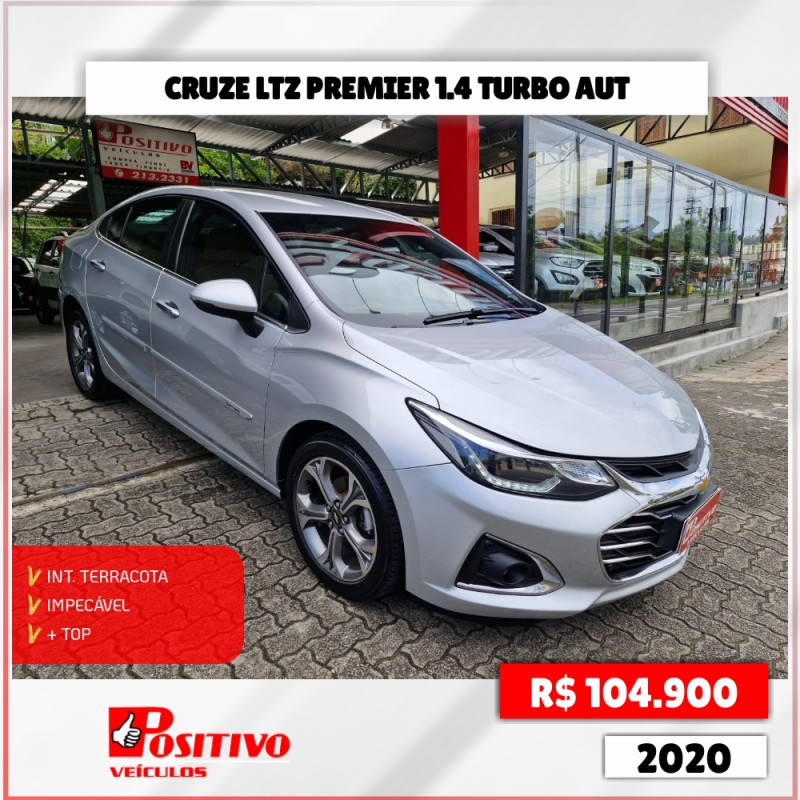 CRUZE 1.4 TURBO PREMIER 16V FLEX 4P AUTOMÁTICO