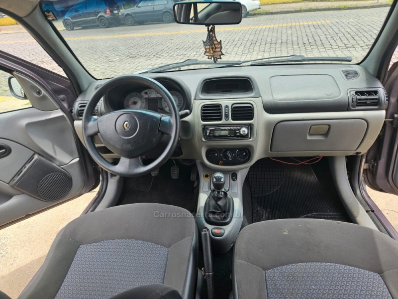 CLIO 1.6 EXPRESSION 16V FLEX 4P MANUAL - 2007 - CAXIAS DO SUL