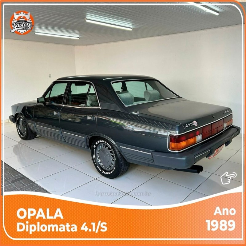 OPALA 4.1 DIPLOMATA SE 12V GASOLINA 4P MANUAL - 1989 - VACARIA