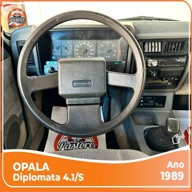 OPALA 4.1 DIPLOMATA SE 12V GASOLINA 4P MANUAL - 1989 - VACARIA