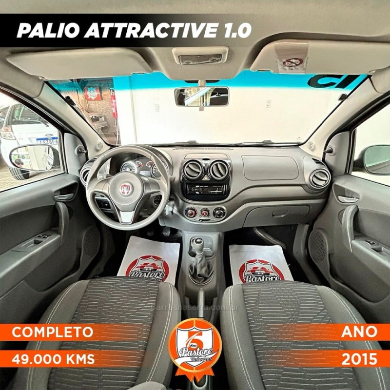 PALIO 1.0 MPI ATTRACTIVE 8V FLEX 4P MANUAL - 2015 - VACARIA