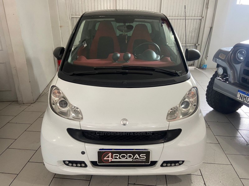 fortwo 1.0 coupe 3 cilindros turbo gasolina 2p automatico 2012 bento goncalves