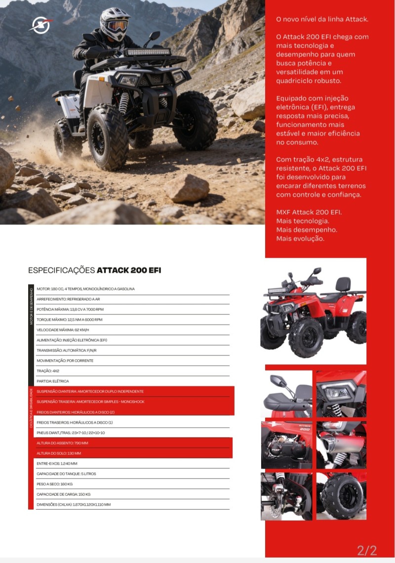 ATTACK 200 EFI - 2026 - VERANóPOLIS