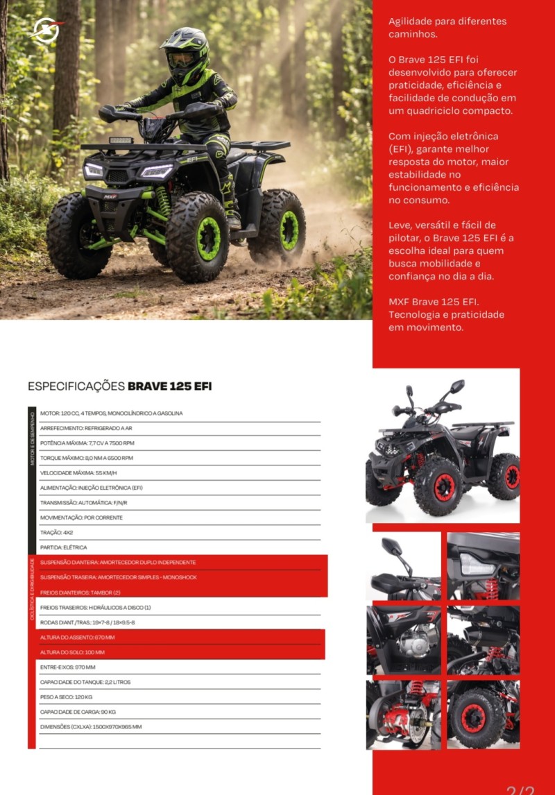 BRAVE 125 EFI - 2026 - VERANóPOLIS