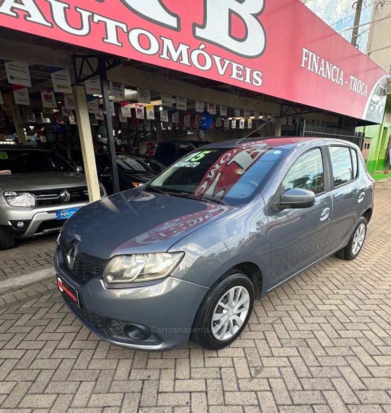 SANDERO 1.0 EXPRESSION 16V FLEX 4P MANUAL - 2015 - PAROBé