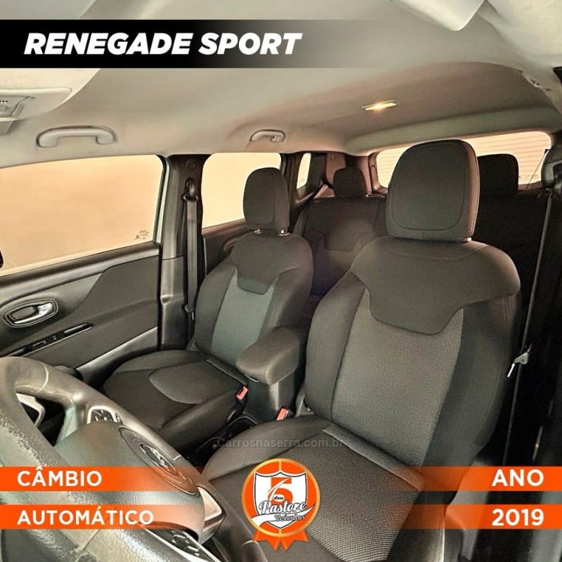 RENEGADE 1.8 16V FLEX SPORT 4P AUTOMÁTICO - 2019 - VACARIA