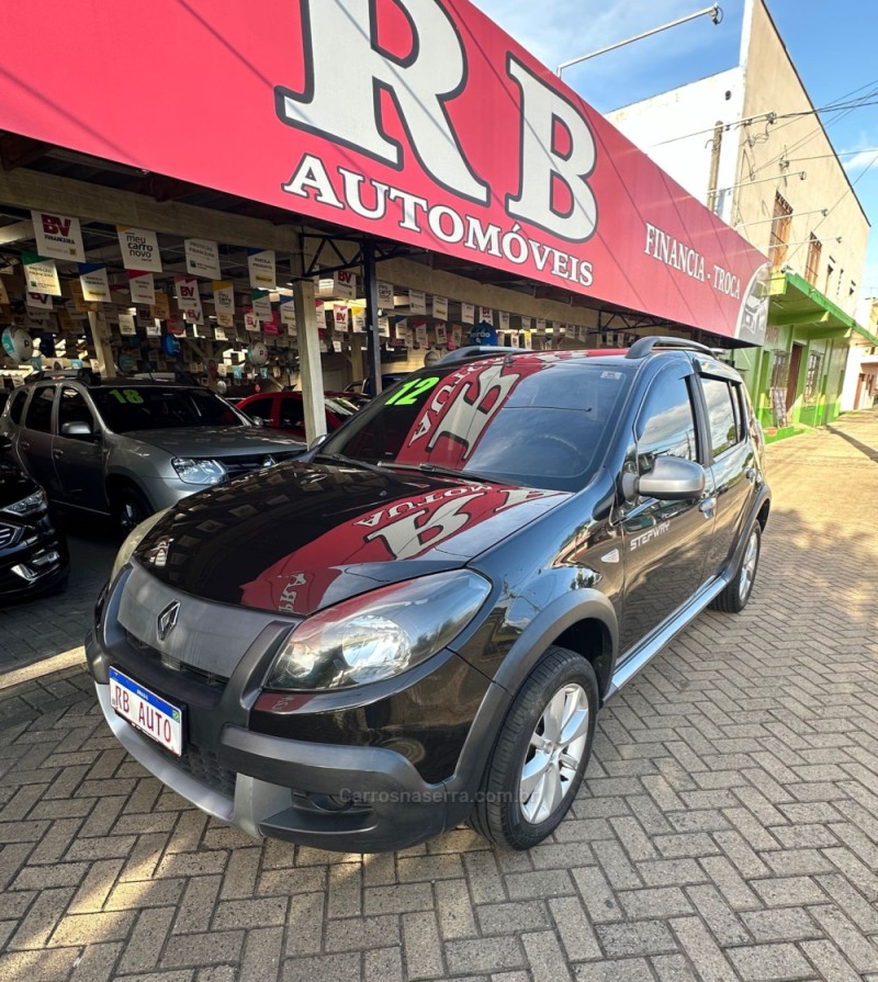 SANDERO 1.6 STEPWAY 16V FLEX 4P MANUAL - 2012 - PAROBé