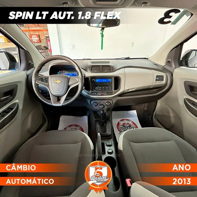 SPIN 1.8 LT 8V FLEX 4P AUTOMÁTICO - 2013 - VACARIA